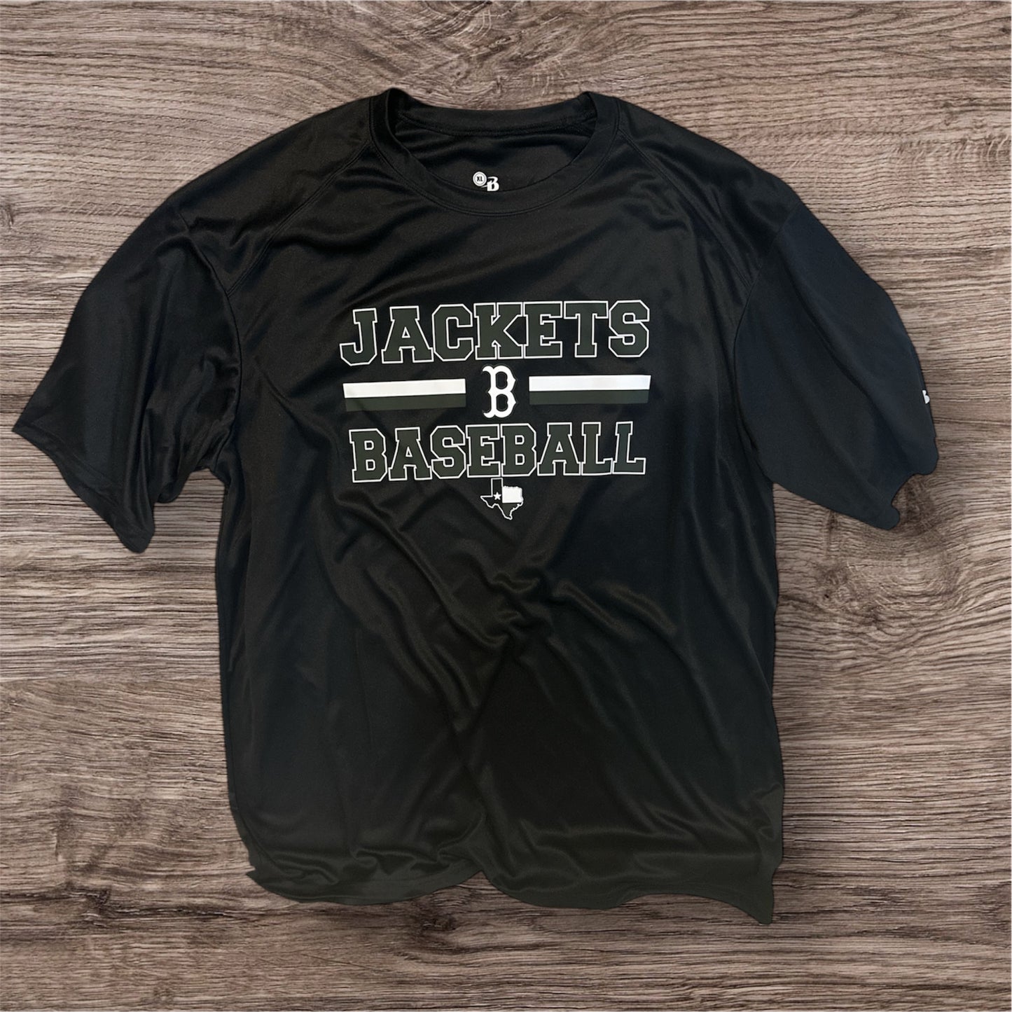 CLEARANCE - Boyd HS Baseball Shirt (Black)