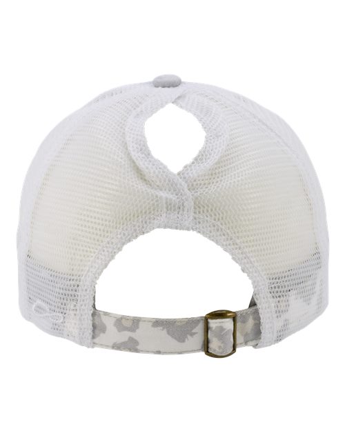 Ladies Concealed Ponytail Opening Hat