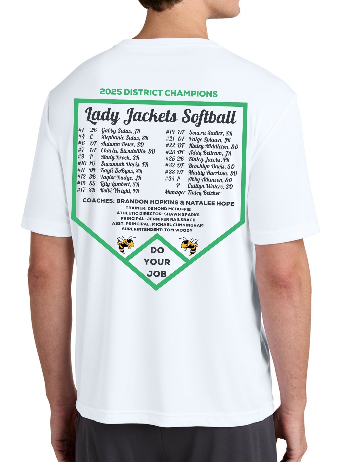 2025 Lady Jackets Playoff Shirts
