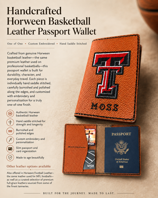 Full Grain Leather Passport Cover