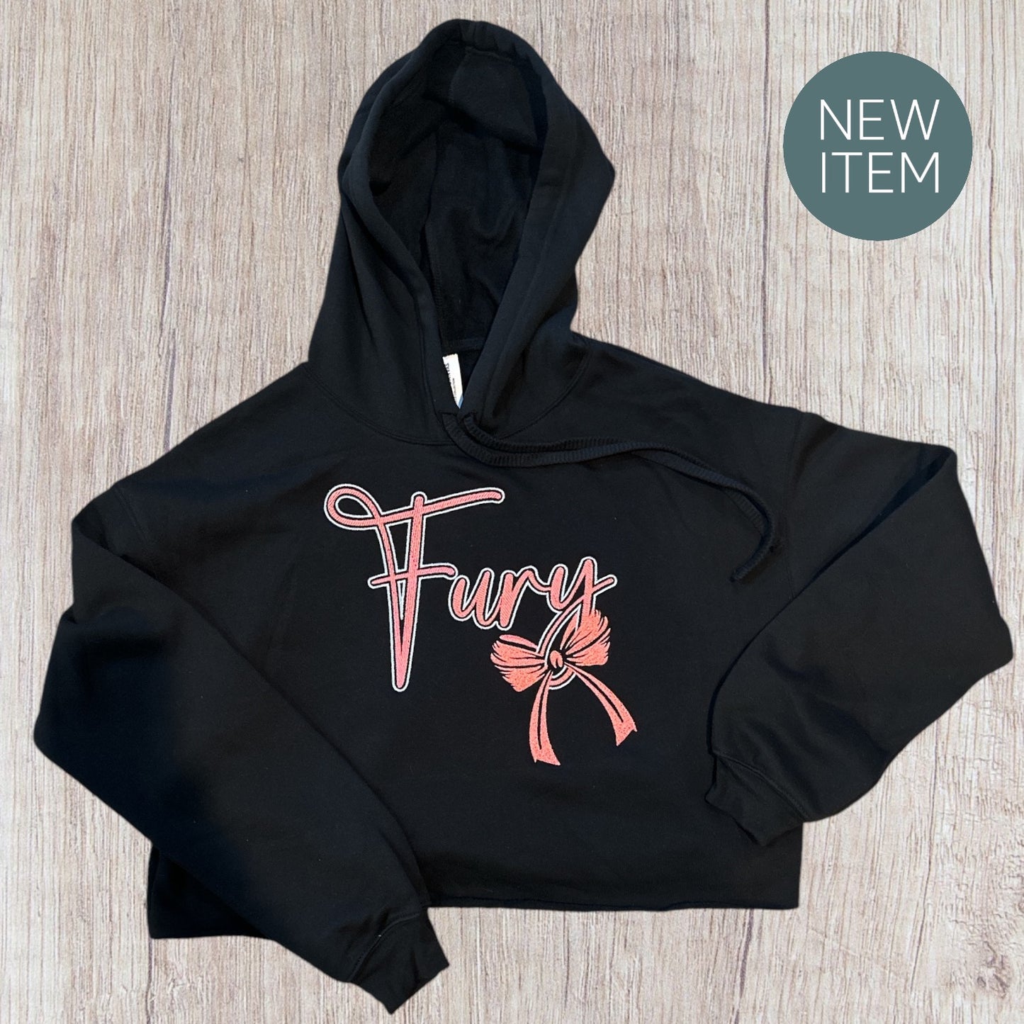 Women's Crop Fleece Hoodie