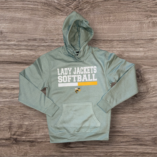 CLEARANCE - Lady Jackets Softball Hoodie