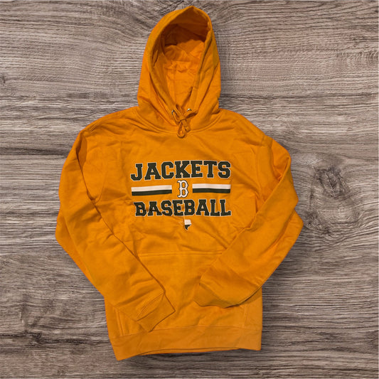 CLEARANCE Boyd HS Baseball Sweatshirt (GOLD) - Hoodie