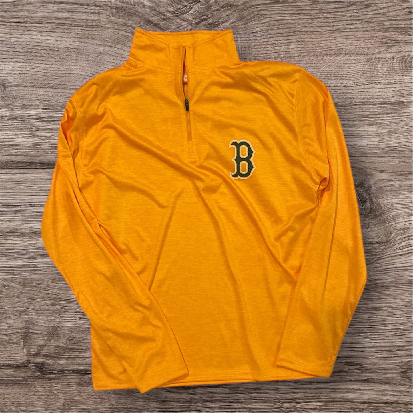 CLEARANCE - Boyd Baseball 1/4 Zip (Gold)