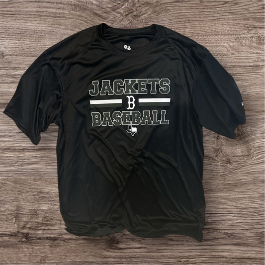 CLEARANCE - Boyd HS Baseball Shirt (Black)