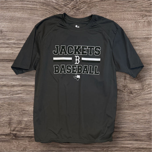 CLEARANCE - Boyd Baseball Shirt (Charcoal)