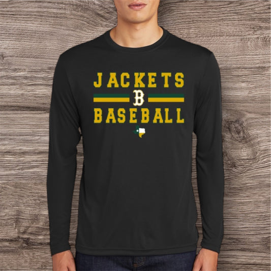 2026 Boyd HS Baseball Long Sleeve Shirt - Black