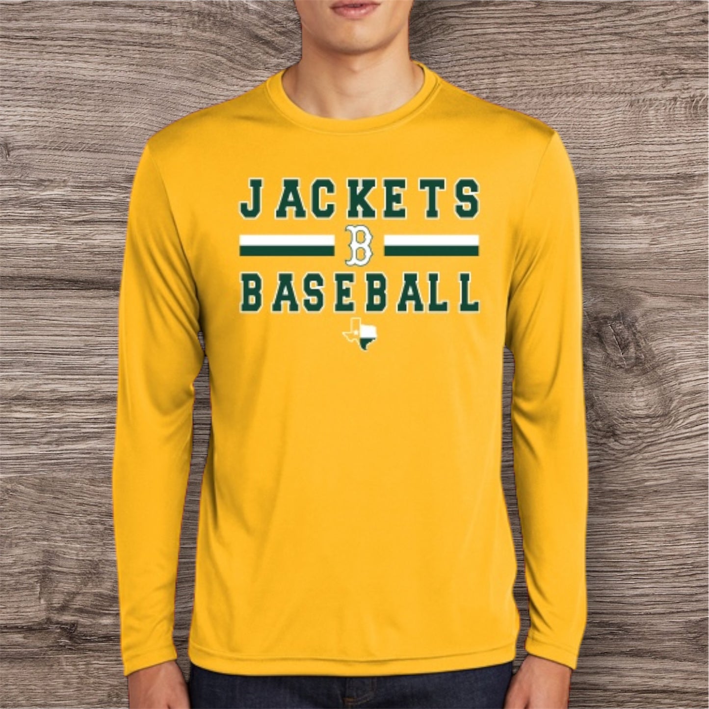 2026 Boyd HS Baseball Long Sleeve Shirt - Gold