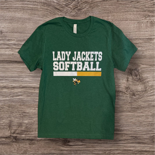 CLEARANCE - Lady Jackets Softball Tee